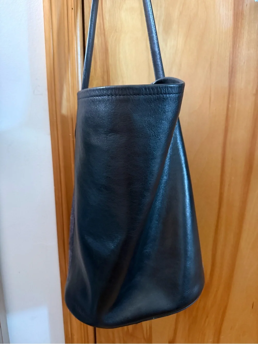 J. Crew Navy Suede Hobo Shoulder Bag